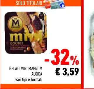 Gelati mini Magnum Algida