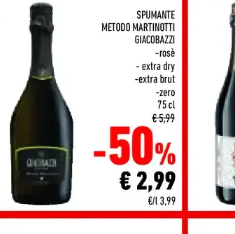 Spumante metodo Martinotti Giacobazzi