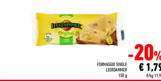 Formaggio single Leerdammer