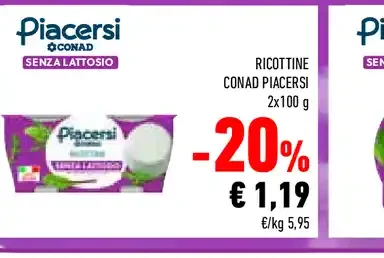 Ricottine Conad Piacersi