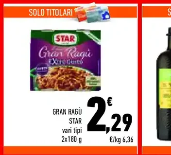 Gran Ragù Star