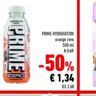 Prime Hydration Orange Zero