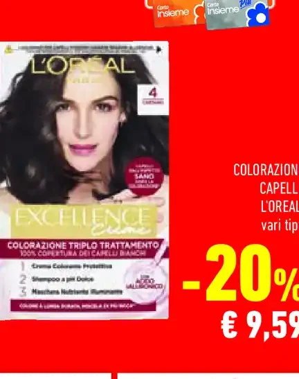 Colorazioni capelli L'Oréal