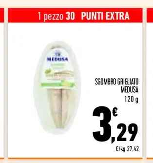 Sgombro grigliato Medusa