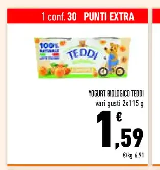 Yogurt biologico Teddy