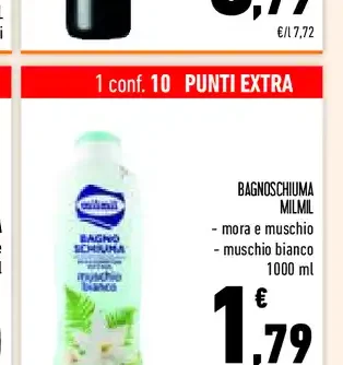 Bagno schiuma MilMil