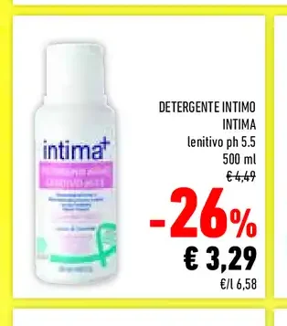 Detergente intimo Intima