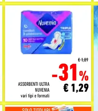 Assorbenti Ultra Nuvenia