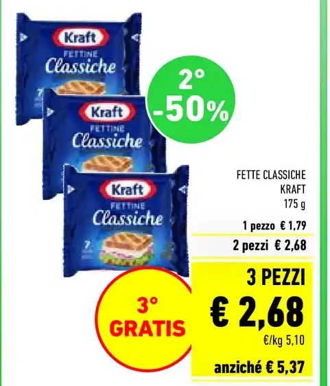Fette classiche Kraft 175 g