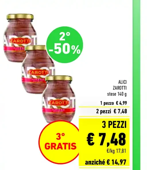 Alici Zarotti 140 g