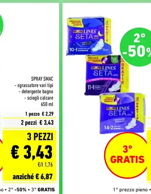 Spray Smac vari tipi 650 ml