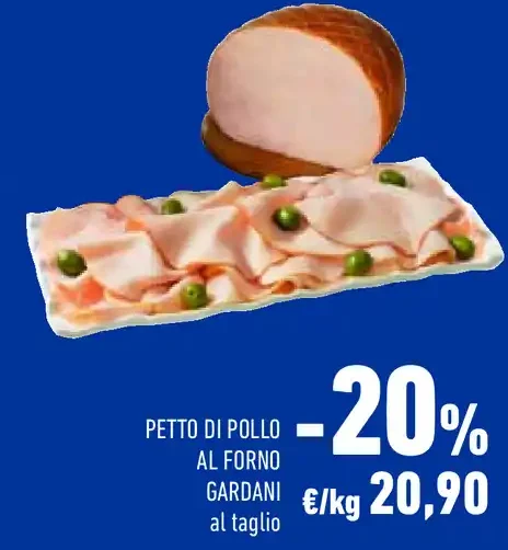 Petto di pollo al forno Gardani