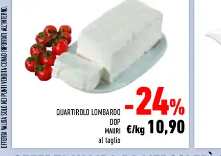 Quartirolo lombardo DOP Mauri