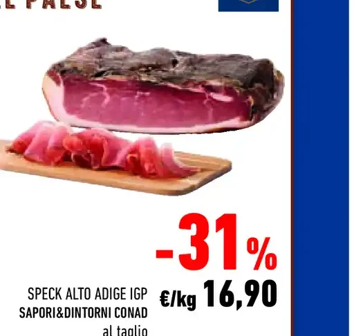 Speck Alto Adige IGP Sapori&Dintorni Conad