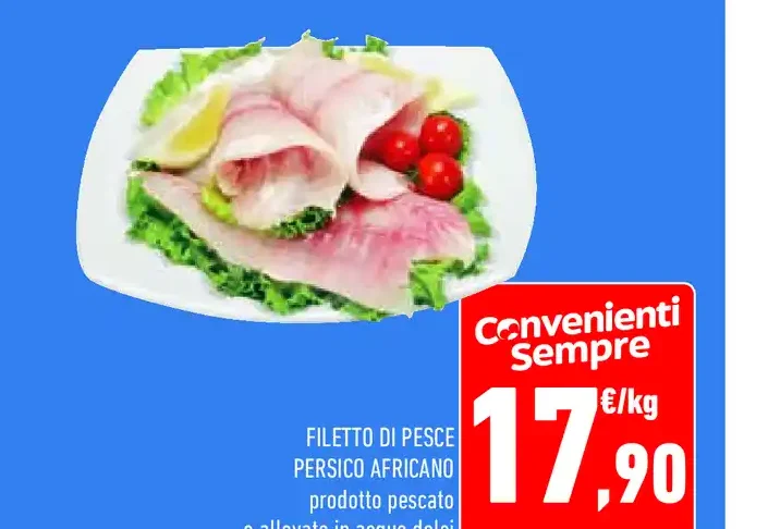 Filetto di pesce persico africano