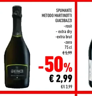 Spumante metodo Martinotti Giacobazzi