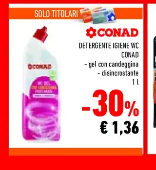 Detergente igiene WC