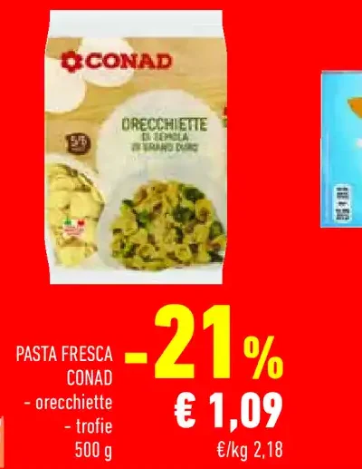 Pasta fresca Conad