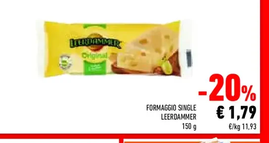 Formaggio single Leerdammer