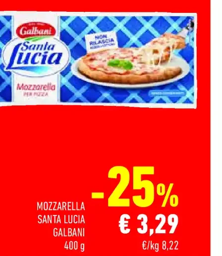 Mozzarella Santa Lucia Galbani