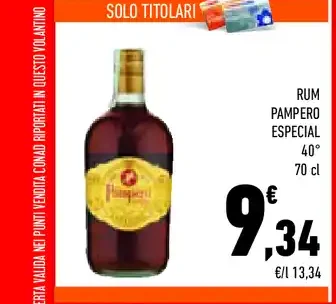 Rum Pampero Especial