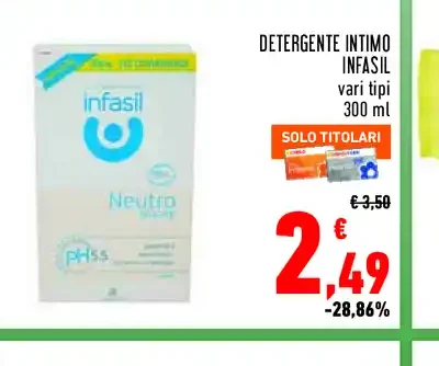 Detergente intimo