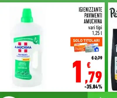 Igienizzante pavimenti