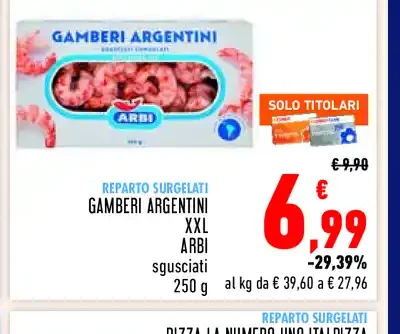 Gamberi argentini XXL Arbi