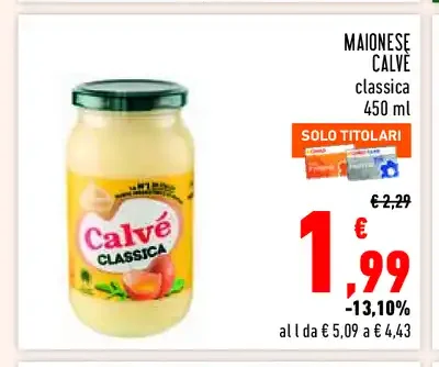 Maionese Calvé