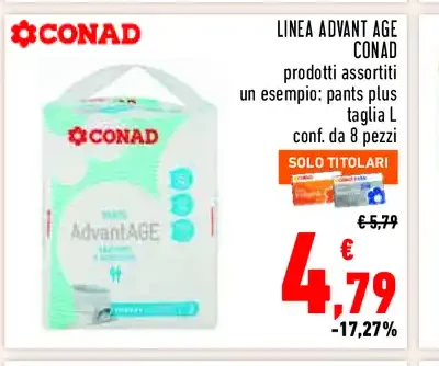 Linea Avant Age Conad