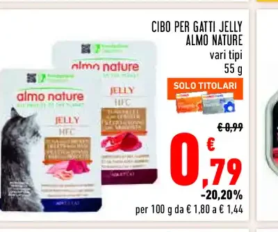 Cibo per gatti Jelly Almo Nature