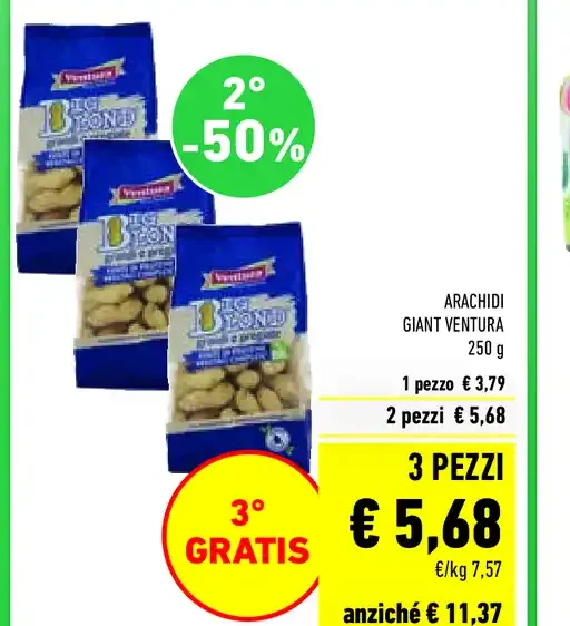 Arachidi Giant Ventura 250 g