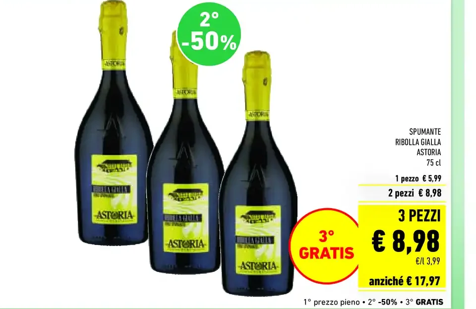 Spumante Ribolla Gialla Astoria 75 cl