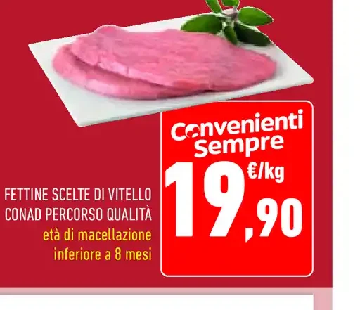 Fettine scelte di vitello