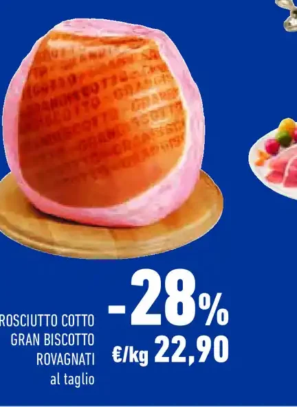 Prosciutto cotto Gran Biscotto Rovagnati