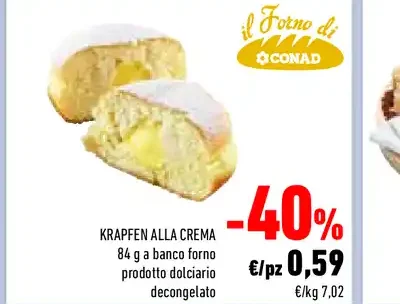 Krapfen alla crema
