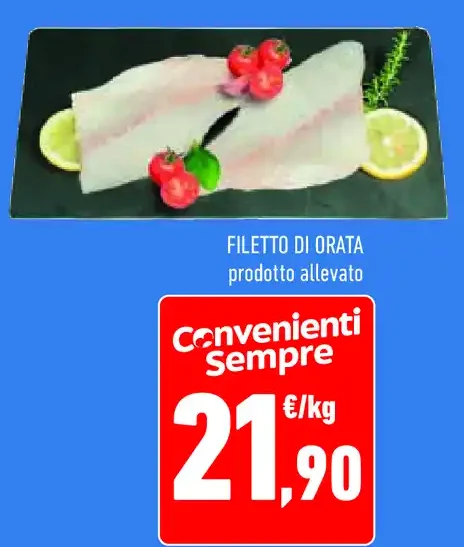 Filetto di orata