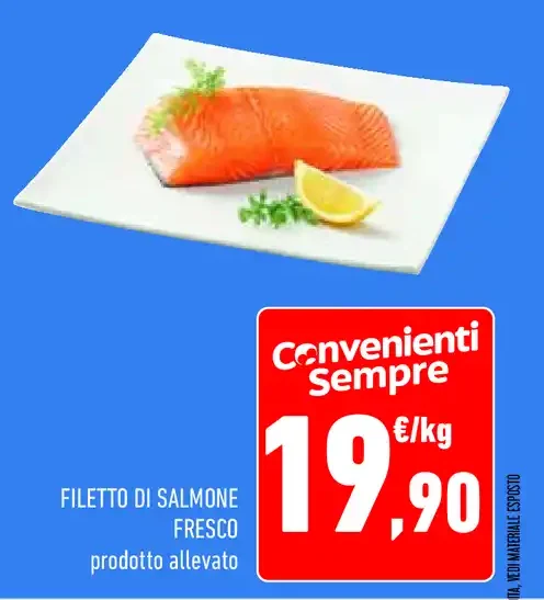 Filetto di salmone fresco