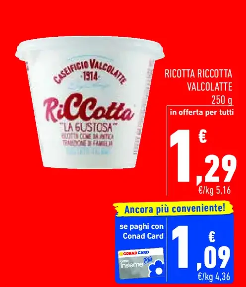 Ricotta Valcolatte