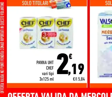 Panna UHT Chef