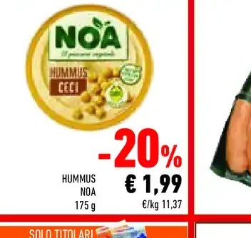 Hummus ceci Noa