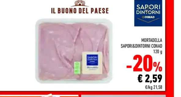 Mortadella Sapori&Dintorni Conad