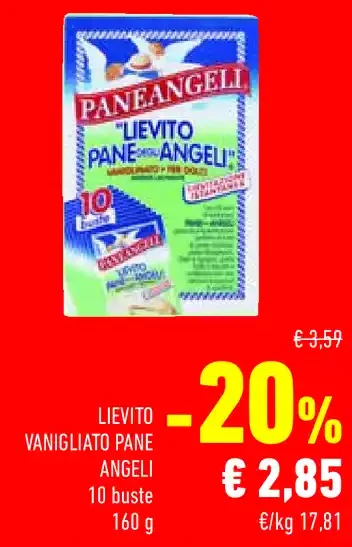 Lievito vanigliato Paneangeli