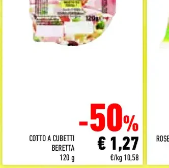 Cotto a cubetti Beretta