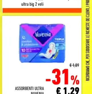 Assorbenti Ultra Nuvenia