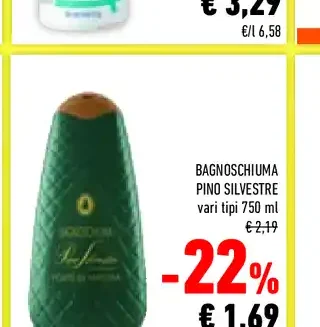 Bagnoschiuma Pino Silvestre