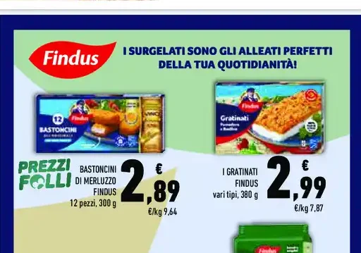 I gratinati Findus