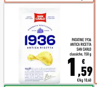 Patatine 1936 San Carlo