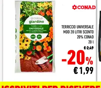 Terriccio universale Conad