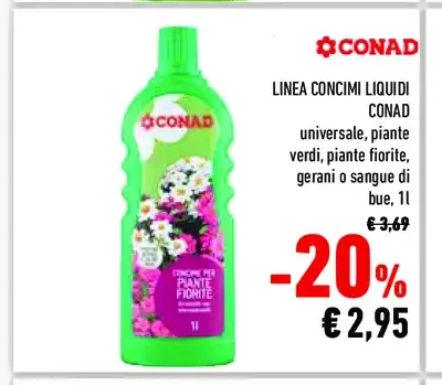 Concime liquido Conad